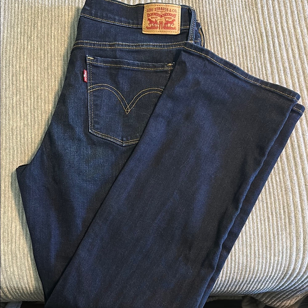 Levi's Dark Blue Jeans